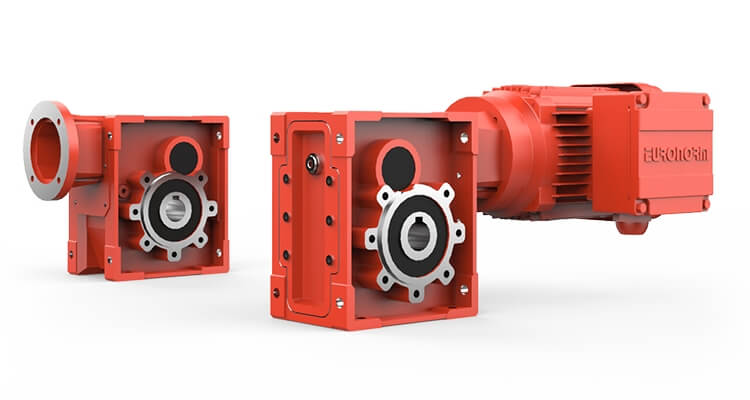 JIE Euronorm hypoid reducers